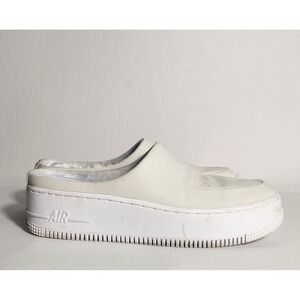 Nike Women's Air Force 1 Lover XX Slip On Shoes Sandal Off White Size 7.5